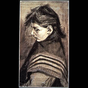 Mulher com xale. Vincent Van Gogh - 1883 - Fonte: www.cnn.com